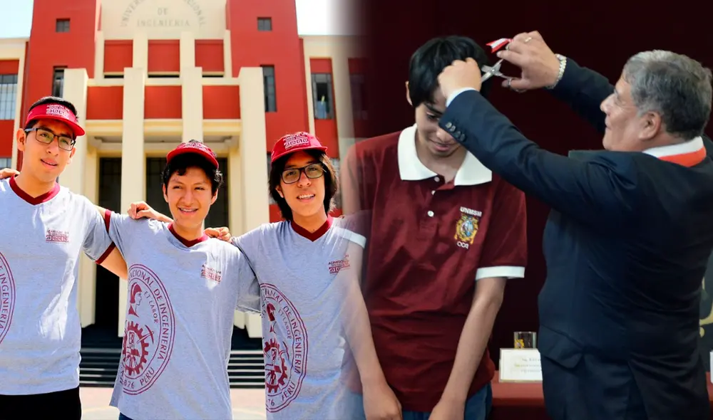 A los 'cachimbos' se les suele cortar el cabello una vez que ingresan a la universidad. Foto: composición LR/UNI/Twitter/UNMSM