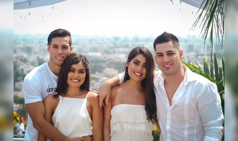 Los hermanos Parodi Costa se mantienen unidos a pesar de seguir caminos distintos. Foto: Twitter Patricio Parodi Los hermanos Parodi Costa se mantienen unidos a pesar de seguir caminos distintos. Foto: Twitter Patricio Parodi