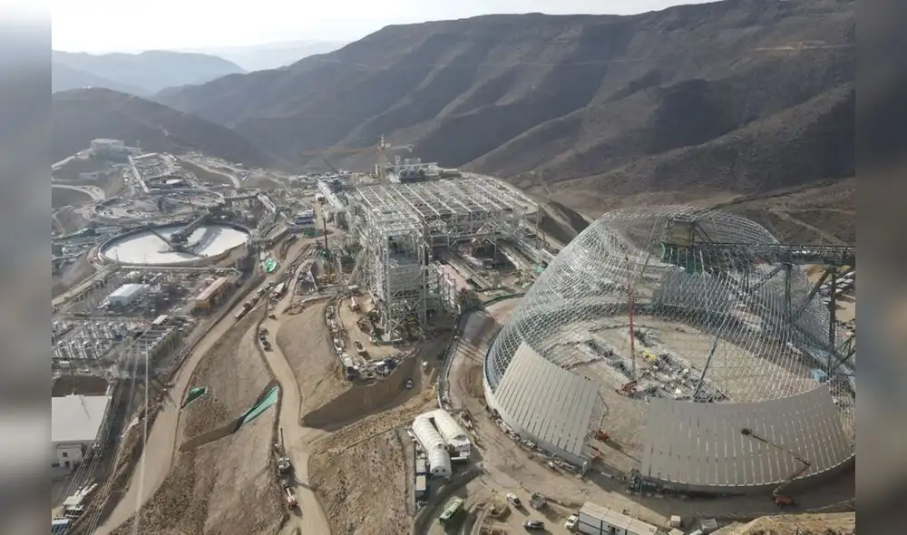 La mina Quellaveco es la mayor inversión minera del Perú. Foto: Andina La mina Quellaveco es la mayor inversión minera del Perú. Foto: Andina