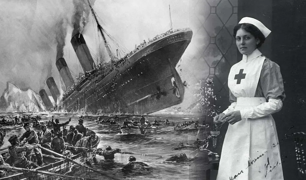 Conoce el caso de Violet Jessop, la azafata que sobrevivió a tres naufragios, incluido el Titanic. Foto: composición LR/difusión