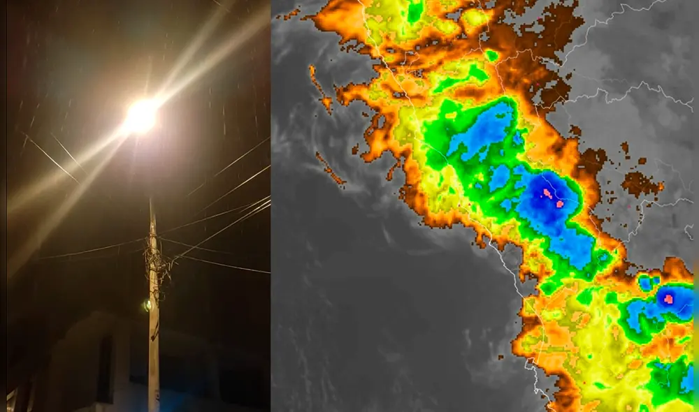 Se reportan ligeras precipitaciones en Jesús María y Los Olivos. Foto: composición LR/Cieneguilla Noticias/Senamhi