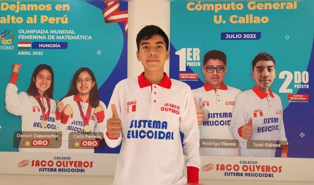 Gracias a su buen desempeño académico, José Gálvez estudió la secundaria becado. Foto: Vanessa Trebejo/URPI-LR