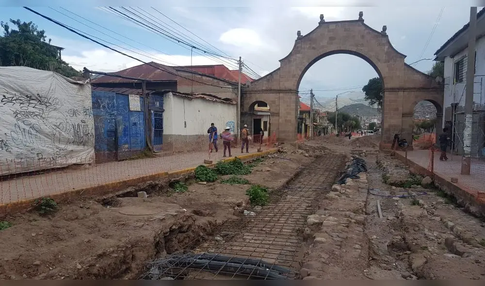 Obras inconclusas en Cusco. Foto: Luis Álvarez/URPI-LR.