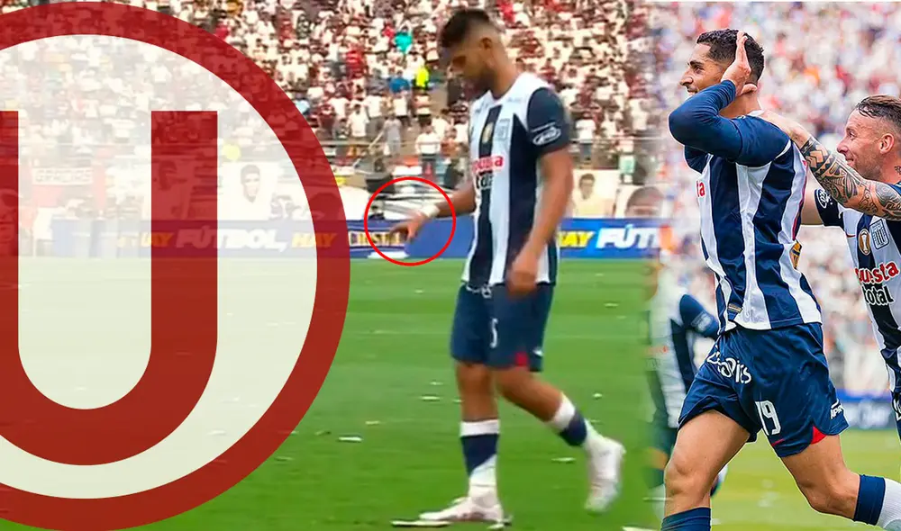 Carlos Zambrano fue expulsado y Sabbag anotó el primer gol ante Universitario. Foto: composición GLR