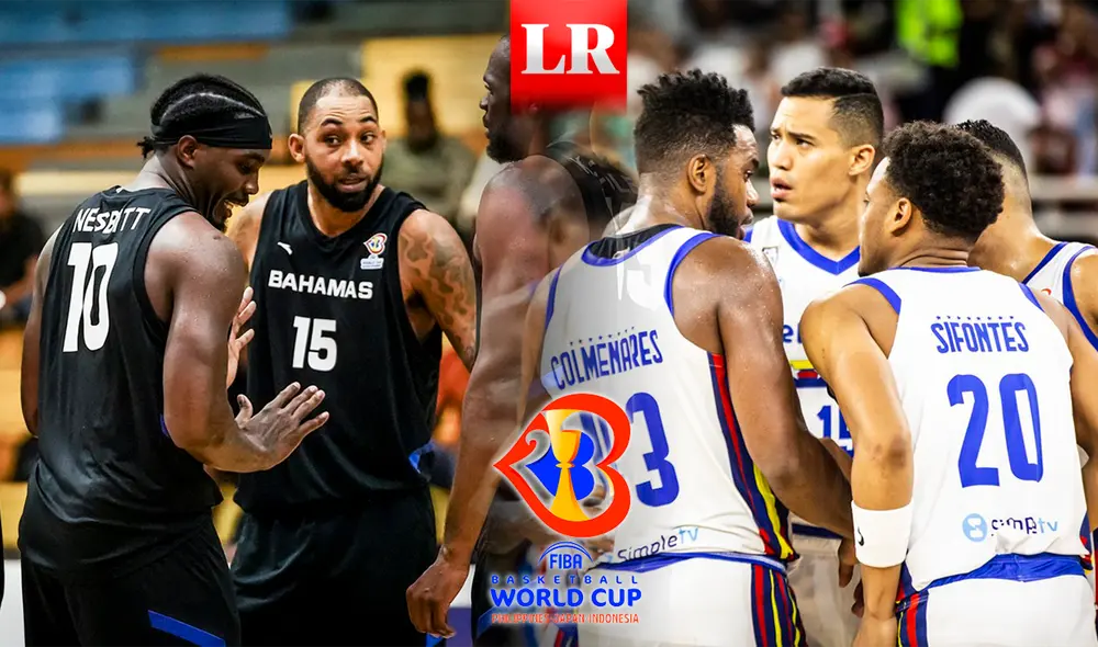 Venezuela se enfrentará ante Bahamas por el juego 11 de las eliminatorias al Mundial de Basket 2023. Foto: composición LR/FIBA