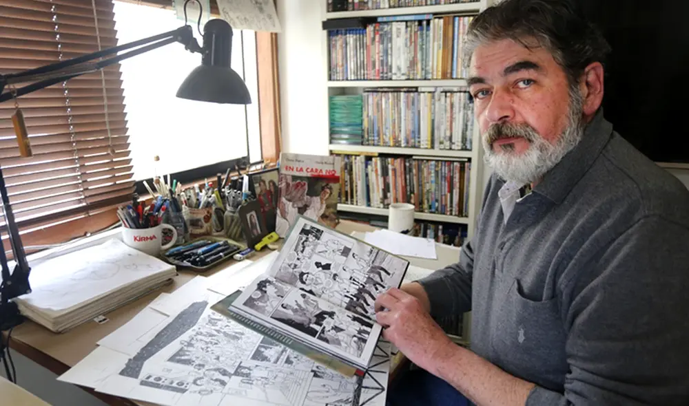 Mario Molina publicaba su tira en Domingo desde 2016. Foto: archivo GLR