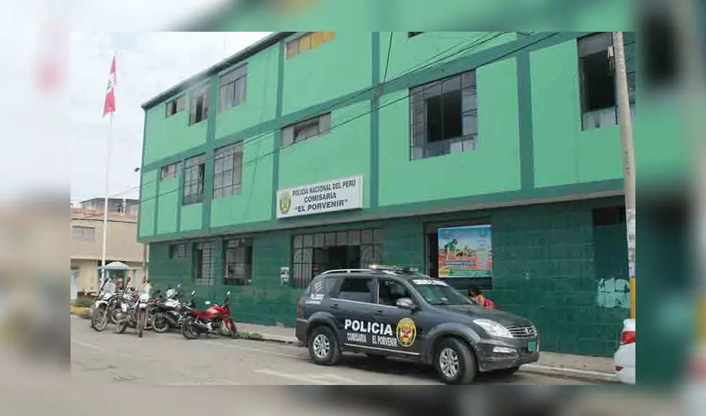 Fémina quedó detenida en la comisaría El Porvenir. Foto: Semanario Expresión