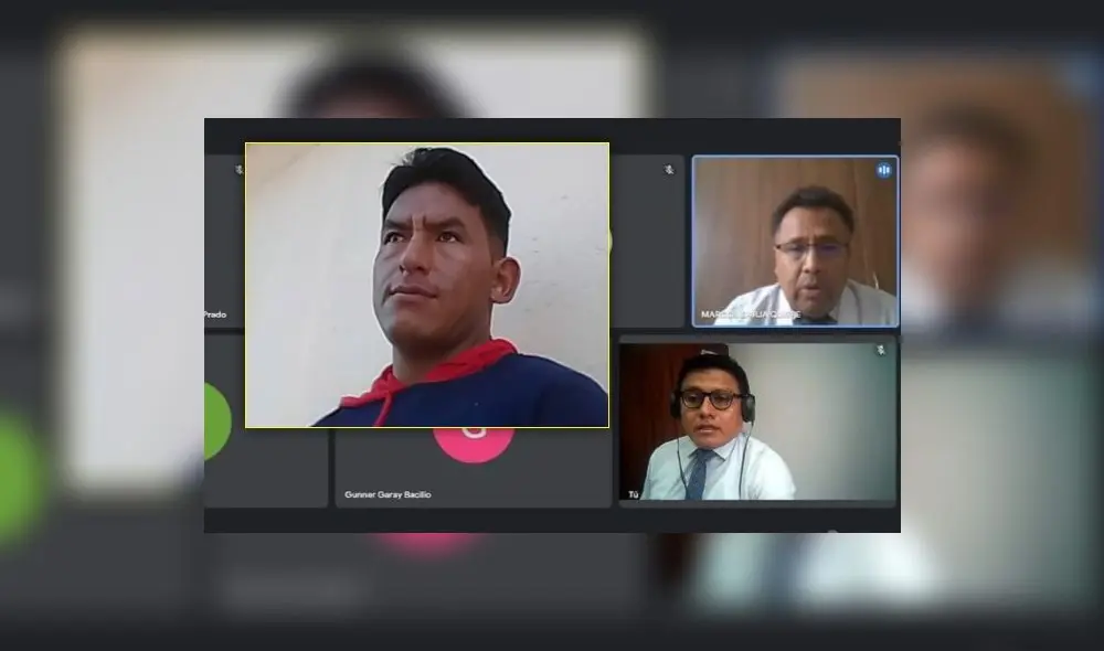 Abad Esquivel, feminicida, siendo sentenciado a cadena perpetua. Foto: Tu diario Huánuco Abad Esquivel, feminicida, siendo sentenciado a cadena perpetua. Foto: Tu diario Huánuco