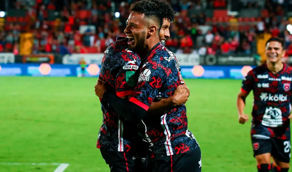 Tremenda victoria para continuar siendo líder. Foto: Alajuelense/Twitter