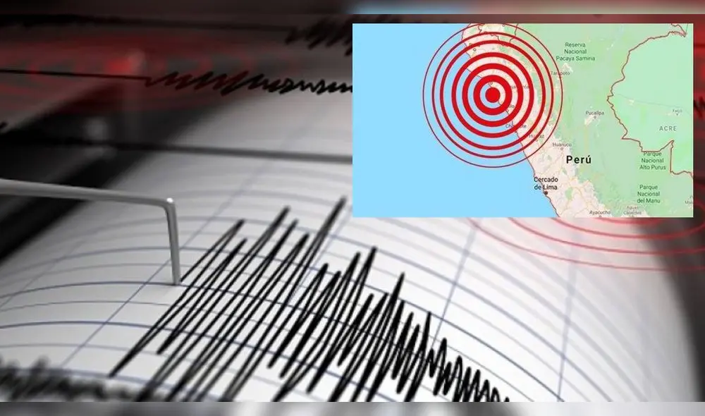 Sismo fue de 5.8 grados en la escala de Richter. Foto: composición/difusión Sismo fue de 5.8 grados en la escala de Richter. Foto: composición/difusión