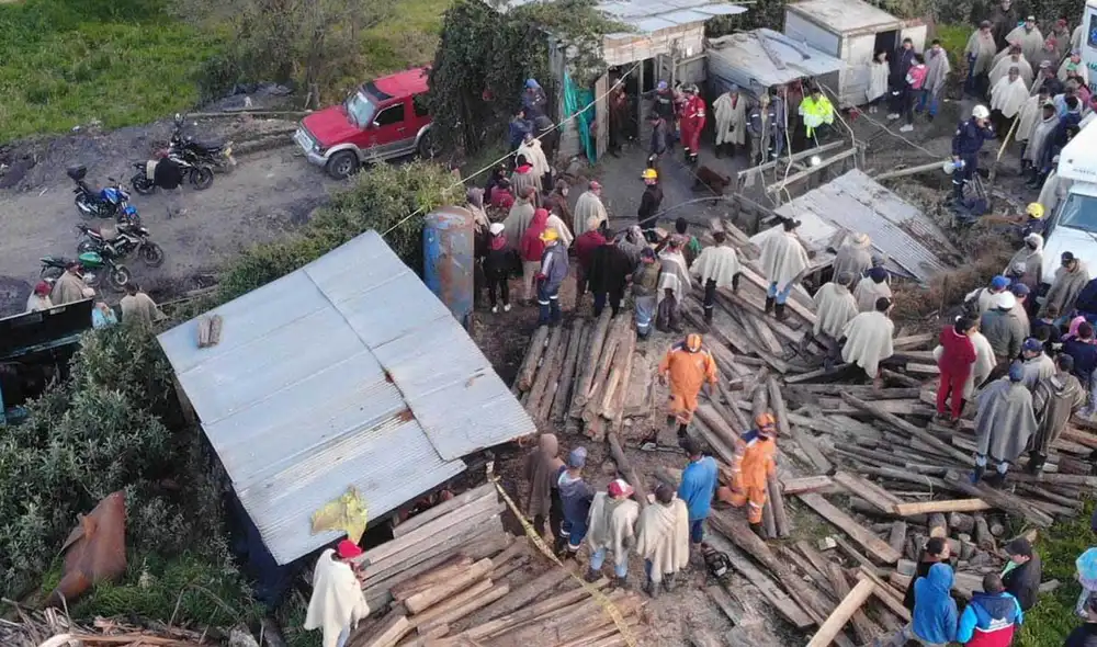 El derrumbe de la mina se ha registrado en la región china de Mongolia. Foto: referencia @elnuevodiariord/Twitter El derrumbe de la mina se ha registrado en la región china de Mongolia. Foto: referencia @elnuevodiariord/Twitter