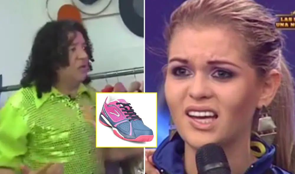 'Carlota' y Brunella Horna coincidieron en "Bienvenida a la tarde". Foto: Composición LR / Captura "América Hoy" / Bienvenida a la tarde / Mercado Libre