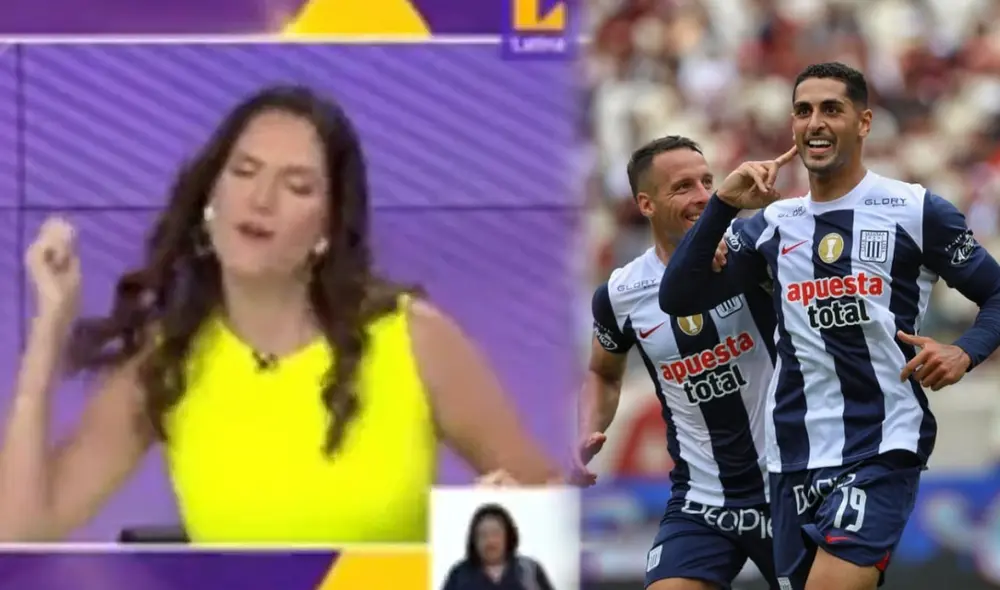 Lorena Álvarez es hincha de Alianza Lima. Foto: composición de LR Lorena Álvarez es hincha de Alianza Lima. Foto: composición de LR