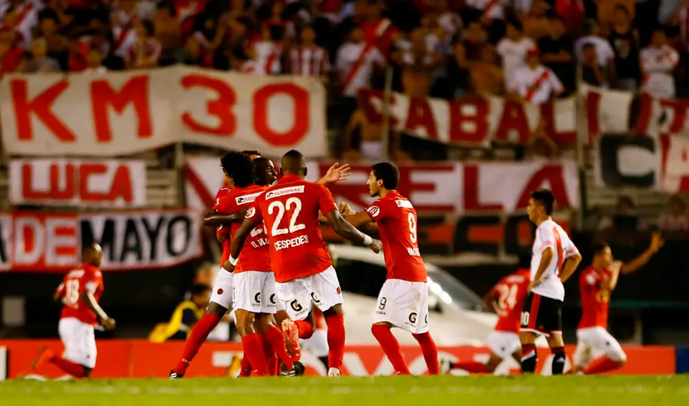 Juan Aurich empató 1-1 con River Plate en el Monumental en la Copa Libertadores 2015. Foto: Photogamma Juan Aurich empató 1-1 con River Plate en el Monumental en la Copa Libertadores 2015. Foto: Photogamma