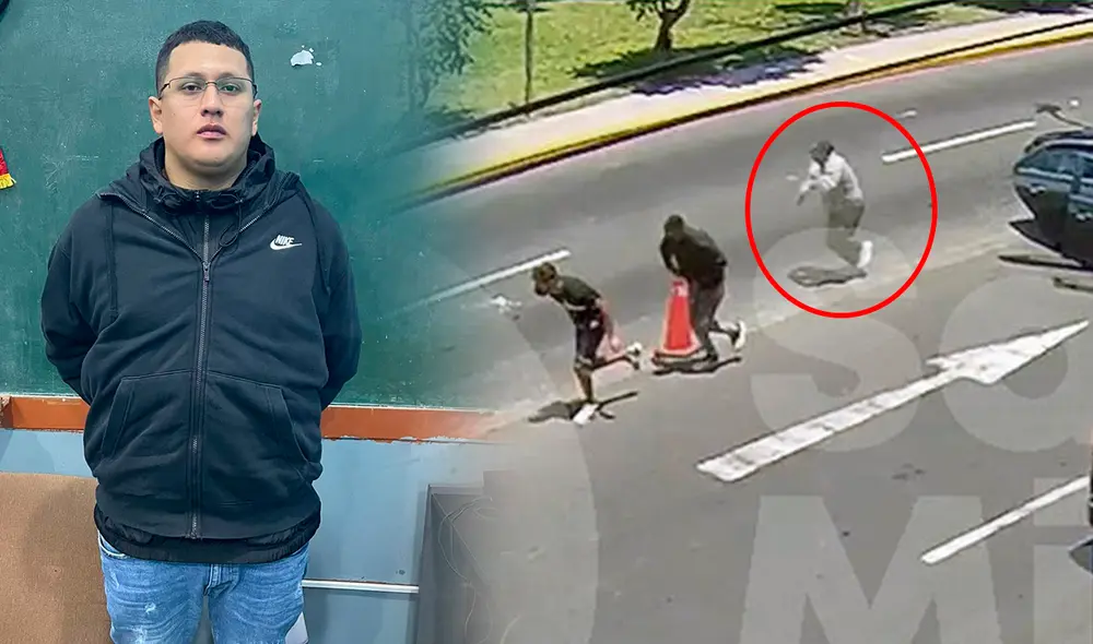 Asesinato en San Miguel: 'Willy' vestía una polera ploma en el momento del crimen. Foto: composición LR/PNP/Municipalidad de San Miguel Asesinato en San Miguel: 'Willy' vestía una polera ploma en el momento del crimen. Foto: composición LR/PNP/Municipalidad de San Miguel