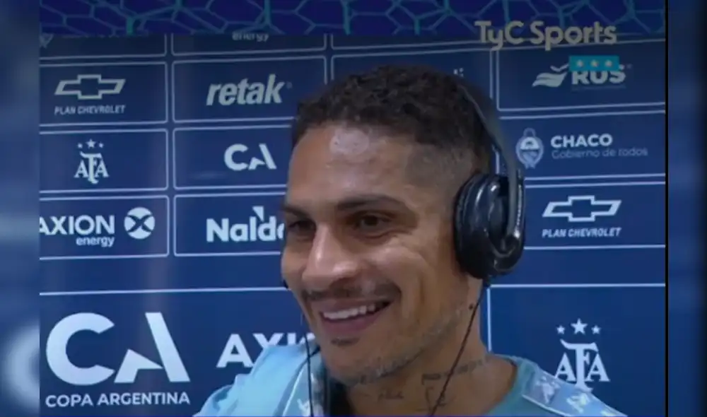 Paolo Guerrero anotó su último gol el 15 de agosto del 2021. Foto: captura TyC Sports