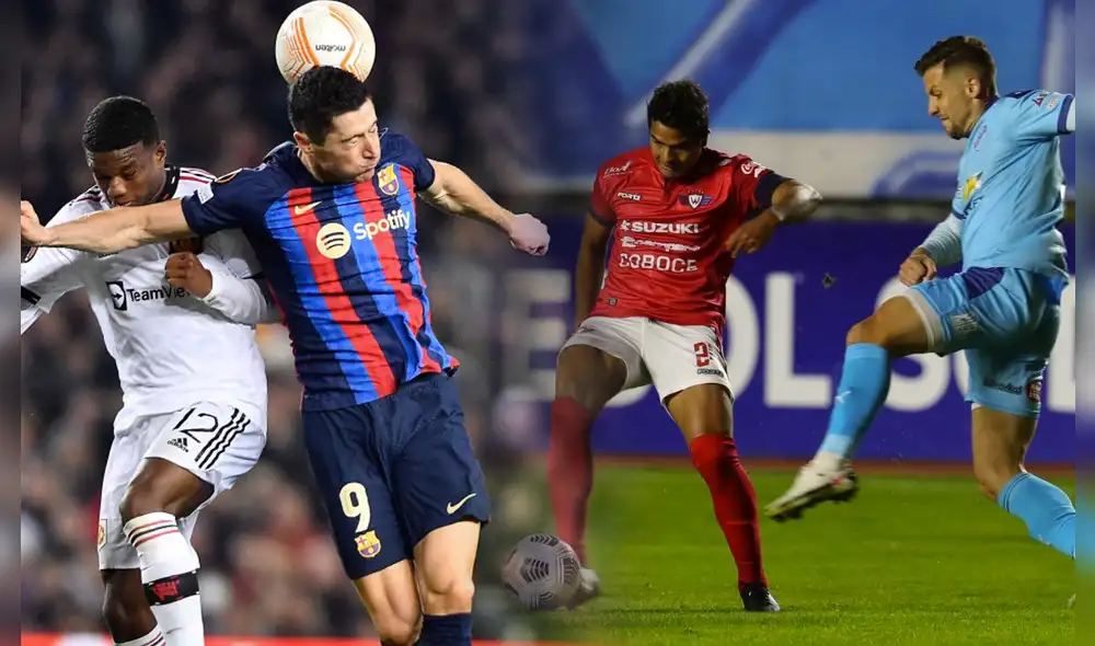 Partidos de hoy, jueves 23 de febrero. Foto: composición LR/EFE Partidos de hoy, jueves 23 de febrero. Foto: composición LR/EFE