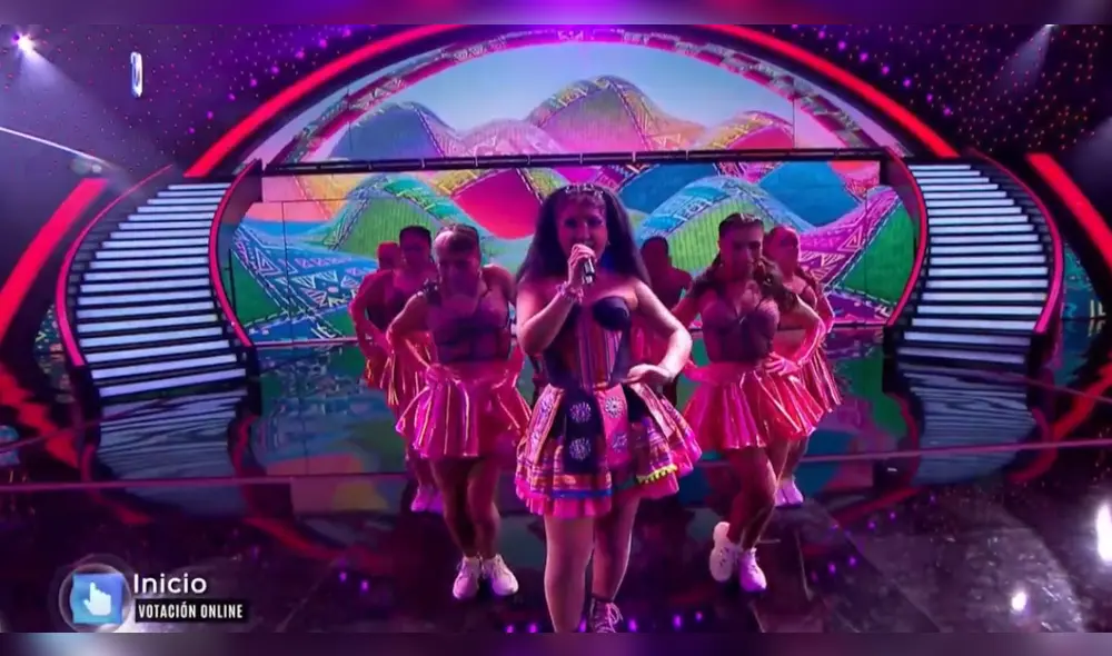 Con su canción 'Warmisitay', la representante peruana se hizo un espacio en la gran final. VIDEO: TVN Con su canción 'Warmisitay', la representante peruana se hizo un espacio en la gran final. VIDEO: TVN