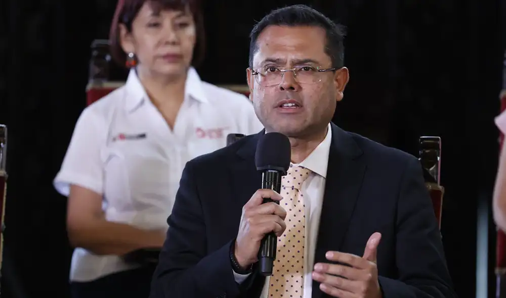 José Tello, ministro de Justicia, descarta que proyecto de ley que busca incrementar penas para quienes causen desmanes en estado de emergencia y en medio de la convulsión política sea "autoritario". Foto: Andina José Tello, ministro de Justicia, descarta que proyecto de ley que busca incrementar penas para quienes causen desmanes en estado de emergencia y en medio de la convulsión política sea "autoritario". Foto: Andina