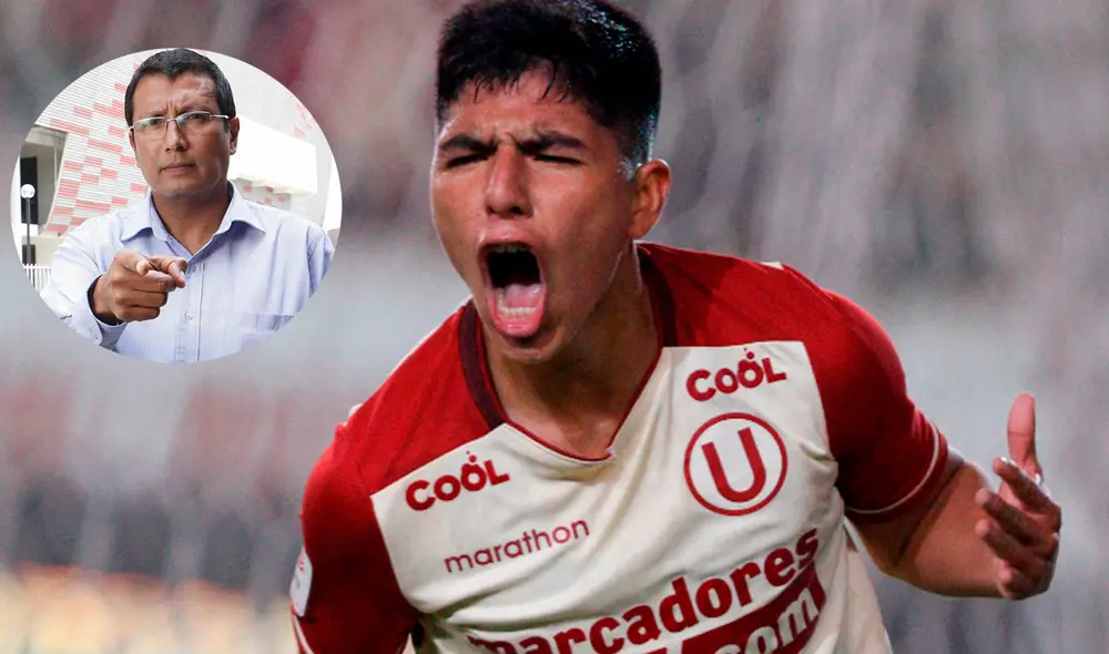 Piero Quispe era habitual titular en la temporada 2022 con Universitario. Foto: composición GLR