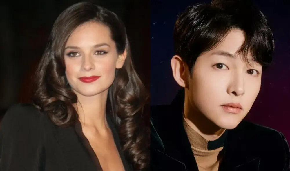 El noviazgo de Song Joong Ki y Katy Louise Saunders fue revelado a finales del 2022. Un mes después, el galán coreano anunció que se había casado y que esperaba un hijo. Foto: composición LR/Naver