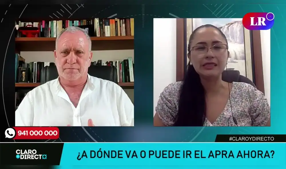 Augusto Álvarez Rodrich en "Claro y directo". Foto: captura de LR+ Augusto Álvarez Rodrich en "Claro y directo". Foto: captura de LR+