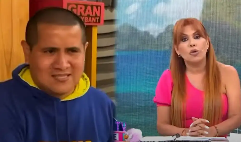 Dennis Montejo arremete contra Magaly Medina. Foto: composición LR/capturas de ATV