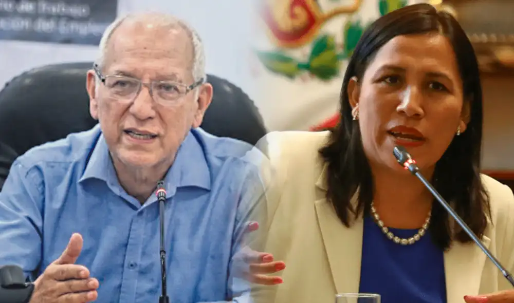 Flor Pablo anunció que Partido Morado tomará acciones legales contra Óscar Becerra. Foto: Congreso / La República