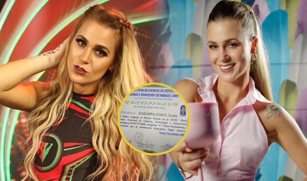 La modelo es una de las figuras más reconocidas de "Esto es guerra". Foto: composición LR/Ducelia Echevarría/Instagram/Twitter/América TV