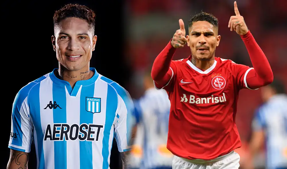 Paolo Guerrero anotó por última vez de manera oficial cuando jugaba en el Inter de Porto Alegre. Foto: Composición GLR / Racing / Inter de Porto Alegre Paolo Guerrero anotó por última vez de manera oficial cuando jugaba en el Inter de Porto Alegre. Foto: Composición GLR / Racing / Inter de Porto Alegre