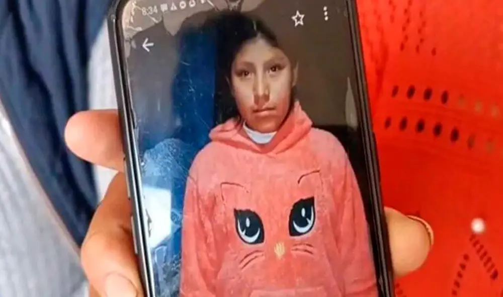 Menor desaparecida en Arequipa. Foto: Sin Fronteras