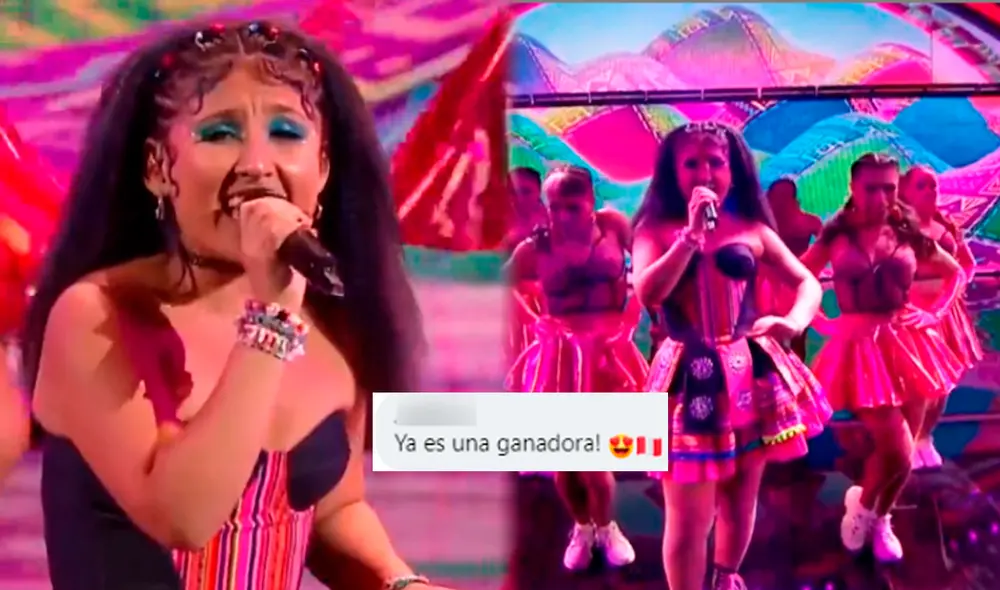 Milena Warthon interpretó por segunda vez "Warmisitay". Foto: composición LR/ Star plus/ Facebook