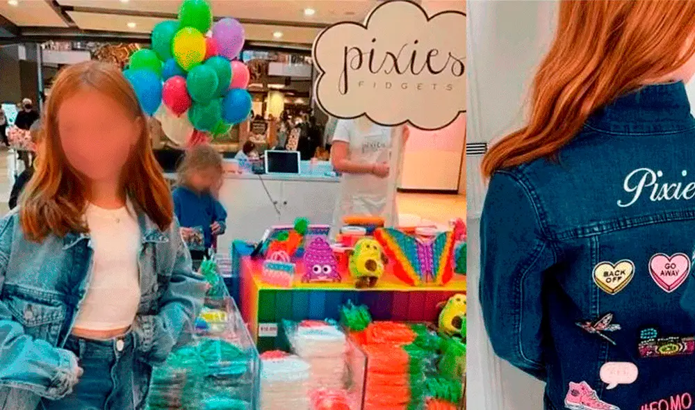 Pixie Curtis es dueña de su propio emprendimiento llamado Pixie’s Fidgets, el cual fundó a sus nueve años y con el que ya logró obtener alrededor de 140.000 dólares. Foto: composición LR / Clarín Pixie Curtis es dueña de su propio emprendimiento llamado Pixie’s Fidgets, el cual fundó a sus nueve años y con el que ya logró obtener alrededor de 140.000 dólares. Foto: composición LR / Clarín