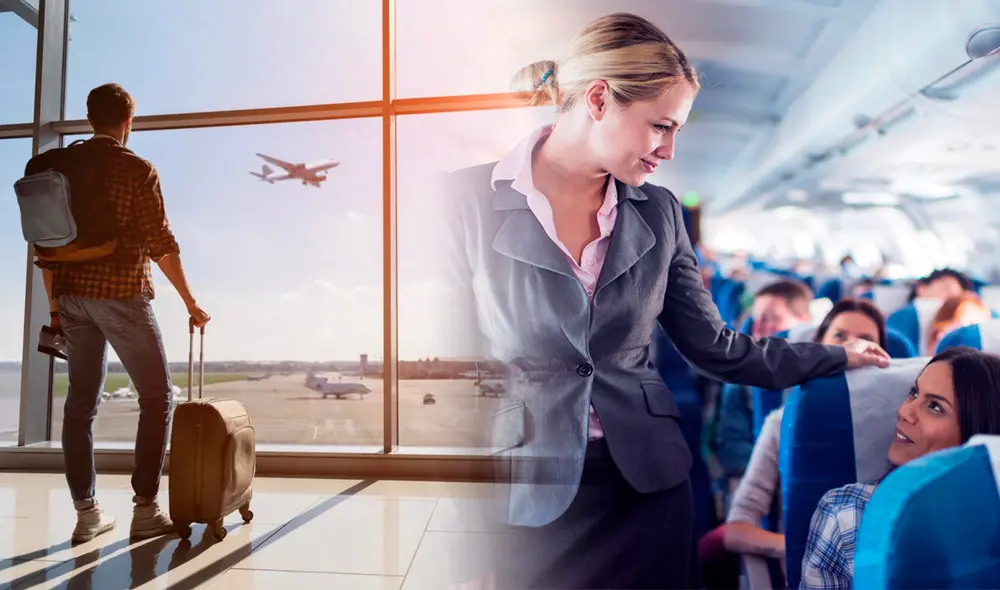 Si quieres viajar en avión y ahorrar dinero, conoce cuál es la mejor hora y día de la semana para comprar vuelos baratos. Foto: composición LR/Freepik/IntraMed