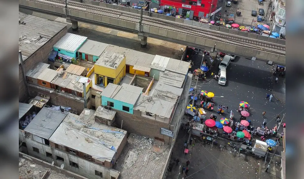 Situación en Gamarra. Foto: La República Situación en Gamarra. Foto: La República
