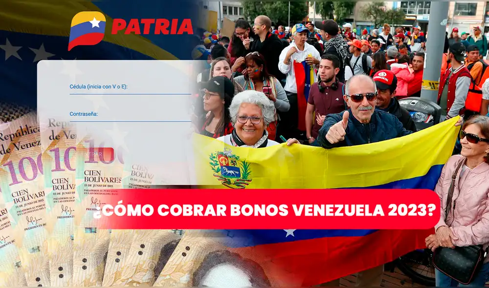 Bonos en Venezuela se cobran por la Plataforma Patria. Foto: composición LR/ Proyecto Migración Venezolana/Dreamstime