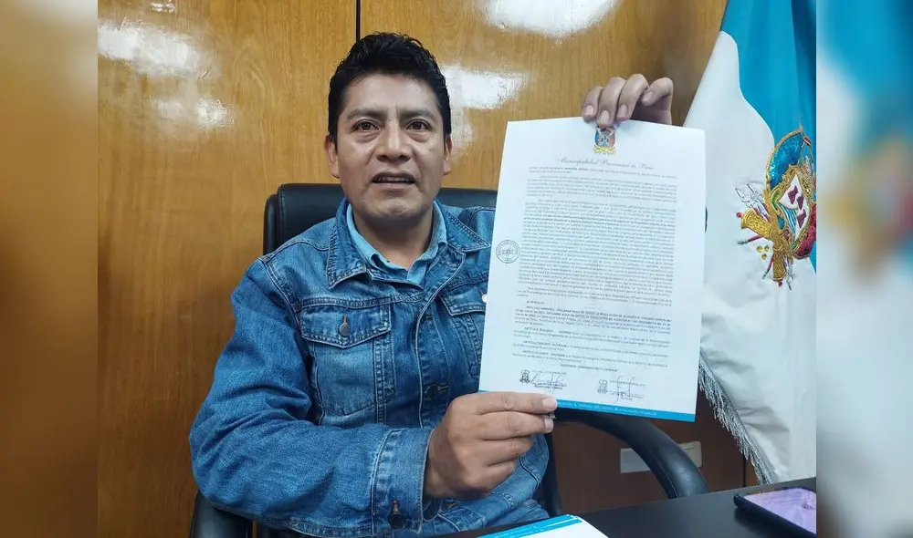 El alcalde de Puno, Javier Ponce, se pronunció sobre esta medida. Foto: Liubomir Fernández/URPI-LR