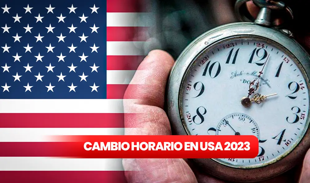 El cambio horario no afectará a todos los estados de USA. Foto: composición RL/EFE/Pixabay