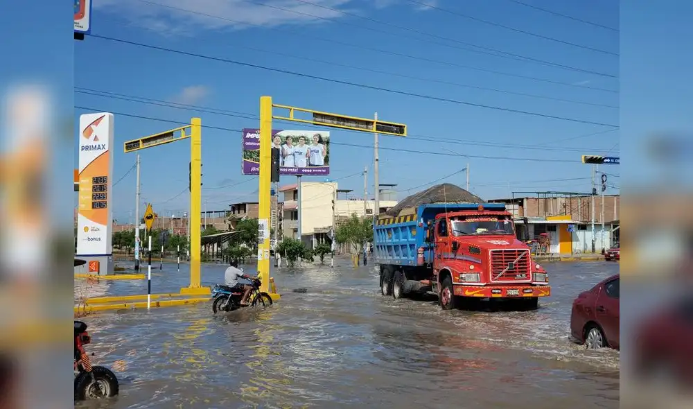 Distritos de Piura y Sullana fueron los más afectados con lluvias del último miércoles.  La República