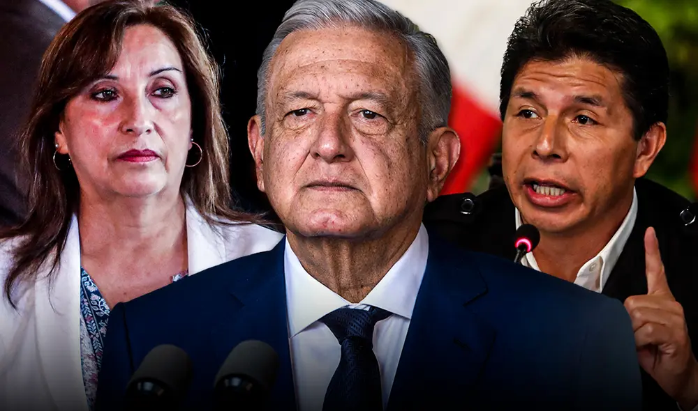 AMLO reconoció que se reunió con Lidia Paredes y que esta le agradeció por el apoyo. Foto: composición LR/AFP/EFE AMLO reconoció que se reunió con Lidia Paredes y que esta le agradeció por el apoyo. Foto: composición LR/AFP/EFE