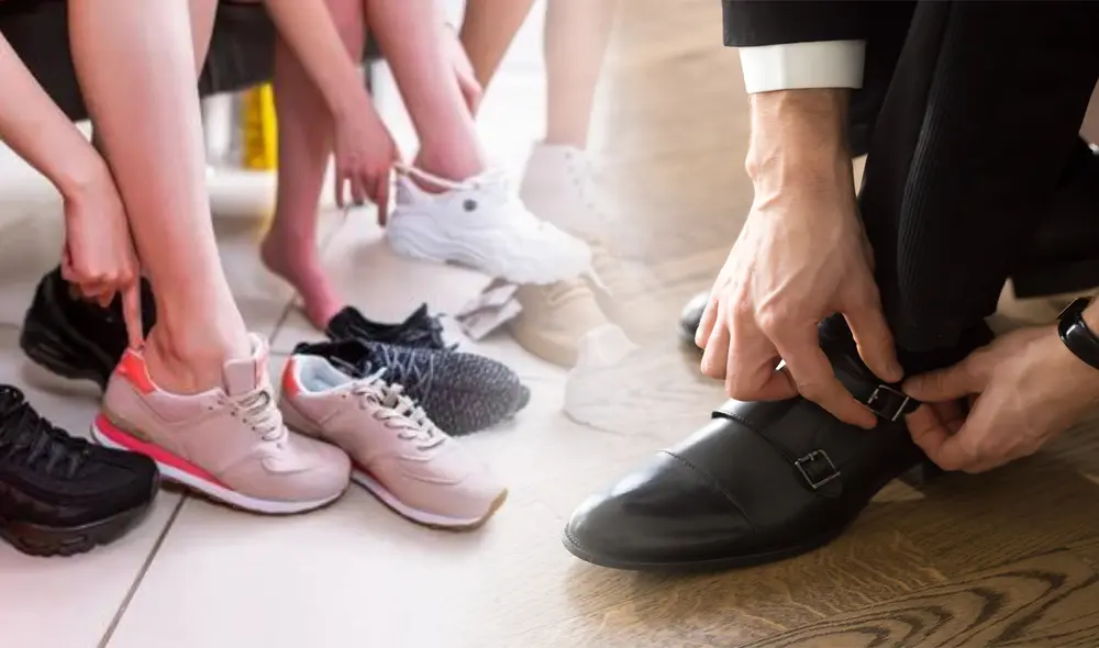 Conoce cuál es la mejor hora del día para comprar tus zapatos y que te queden bien. Foto: composición LR/Freepik