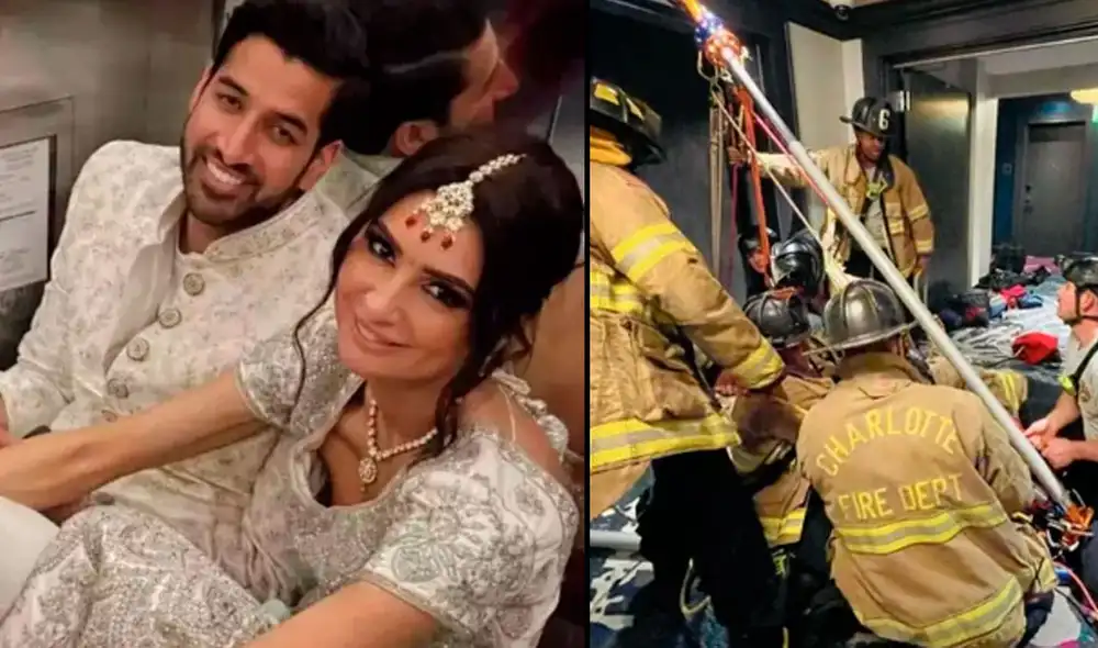 Victoria y Panav Jha estuvieron encerrados durante 2 horas. Foto: India Times Victoria y Panav Jha estuvieron encerrados durante 2 horas. Foto: India Times