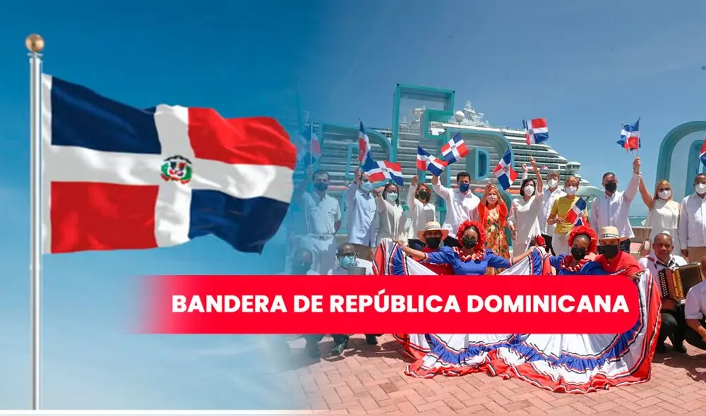 La bandera de República Dominicana fue izada por primera vez el 27 de febrero de 1844. Foto: composición LR/ iStock / Hosteltur