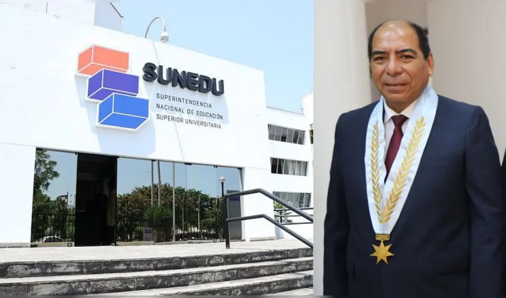 En agosto del 2022, Manuel Castillo Venegas, catedrático de la Universidad Nacional de Piura, fue elegido como nuevo representante de las universidades públicas ante la Sunedu. Foto: composición LR/Sunedu/ Noticias UNP