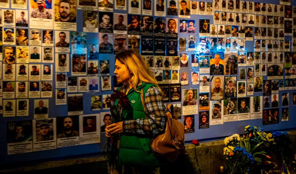 La guerra entre Rusia y Ucrania empezó el 24 de febrero de 2022. Foto: AFP