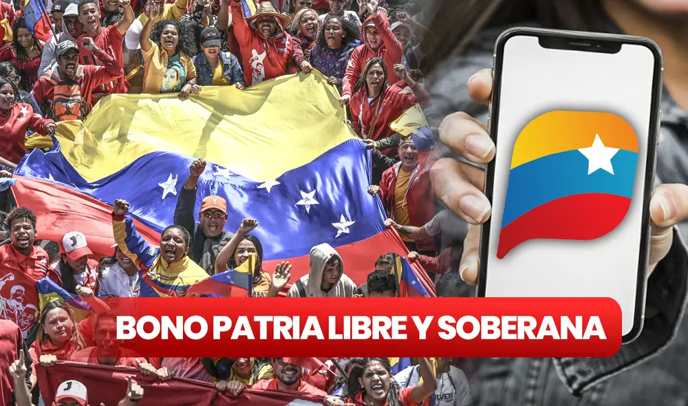 El monto oficial del Bono Patria Libre y Soberana ronda los 90 bolívares. ¿Cuál es la cantidad exacta? Foto: composición LR/Federico Parra/AFP/Freepik/Sistema Patria