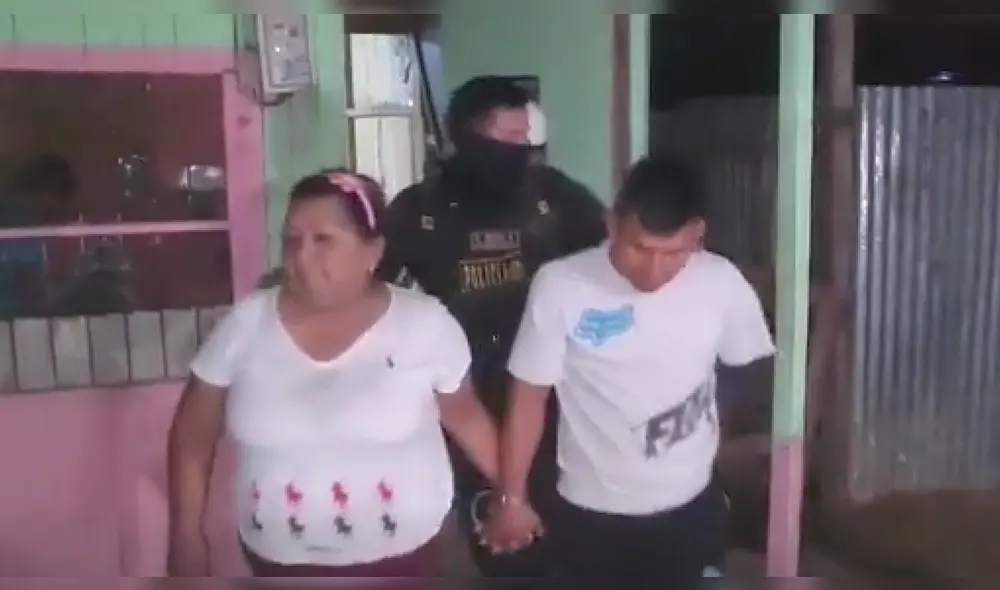 'Pareja' que no se separó durante la intervención. Foto: Difusión