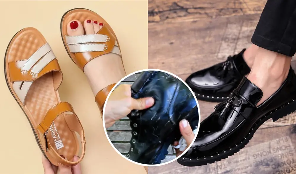 Conoce cómo abrillantar tus zapatos de cuero viejos y dejarlos como nuevo con este efectivo truco casero. Foto: composición LR/Freepik/YouTube