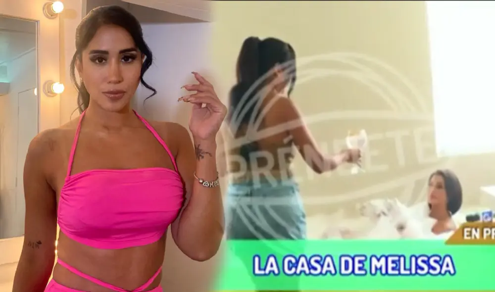 Melissa Paredes muestra en exclusiva su casa a "Préndete"