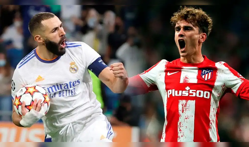 Real Madrid vs. Atlético de Madrid se medirán en el Santiago Bernabéu. Foto: composición GLR/EFE Real Madrid vs. Atlético de Madrid se medirán en el Santiago Bernabéu. Foto: composición GLR/EFE